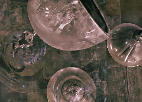 silver still life